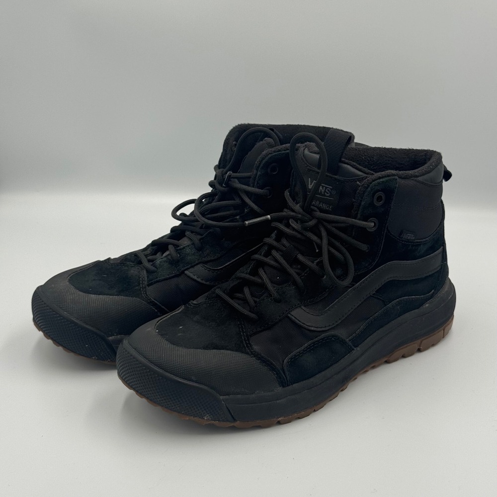 Vans Black Ultrarange EXO MTE Hiking Boots Mens 9 / Womens 10.5 NO BOX